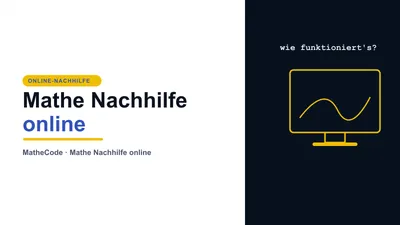 Illustration zu Online Mathe-Nachhilfe per Videocall und digitalem Whiteboard